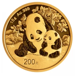  Złota moneta Chińska Panda 2024 15 g (24h)