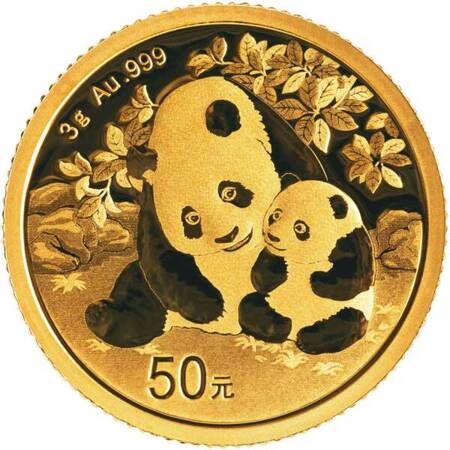 Złota Moneta Panda 2024 3 g (24h)