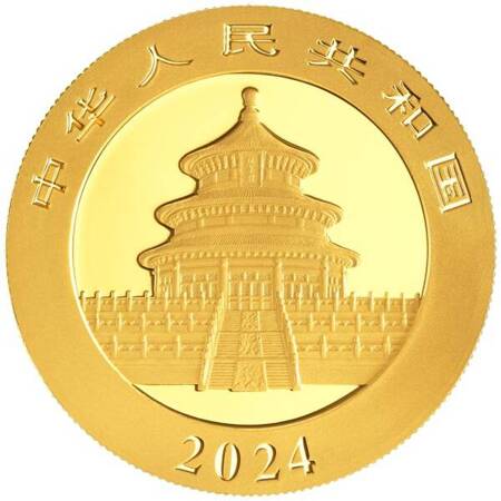 Złota Moneta Panda 2024 3 g (24h)